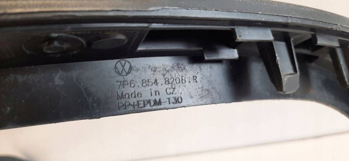 фото №14, Vw touareg 2010-2018 молдинг крила права зад 7p6854820b