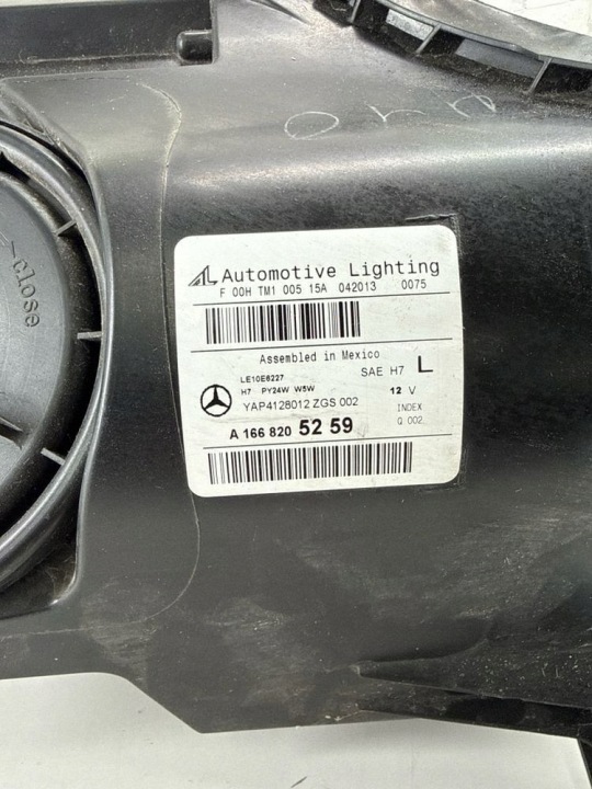 фото №10, 2014 mercedes-benz ml w166 фара a1668205259