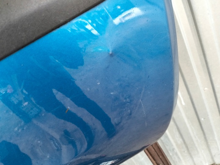 фото №9, Бампер заднє toyota yaris ii роки 2005-2009 колір 8t0 5d двері