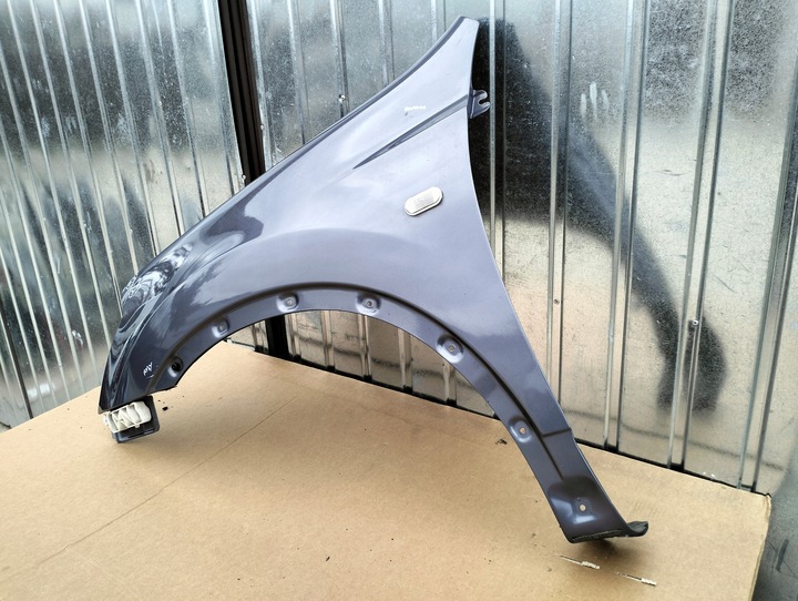 фото №9, Крило лівий перед nissan qashqai i j10 роки 2006-2009 колір b52 g