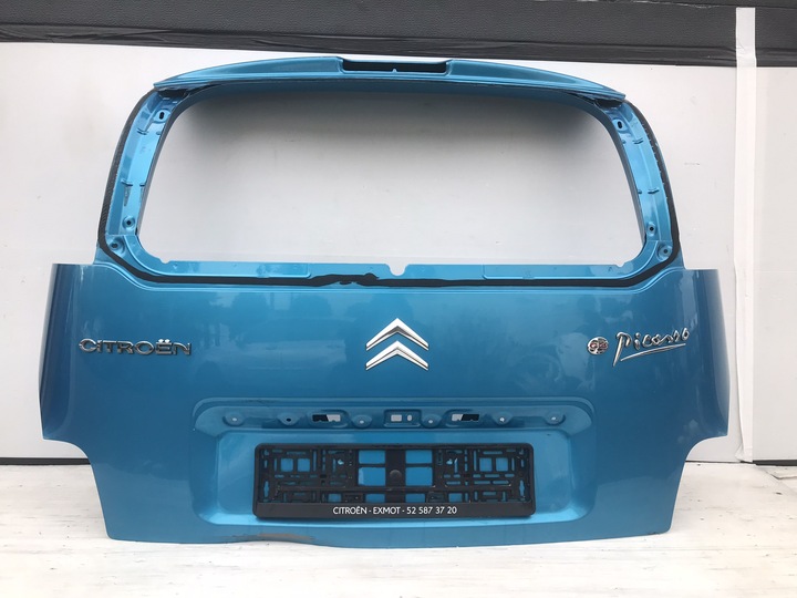 фото №1, Citroen c3 picasso кришка багажника зад 09-18