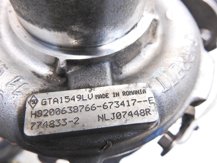 фото №8, Турбонагнітач турбіна колектор latitude 2.0 dci h8200638766 gta1549lv