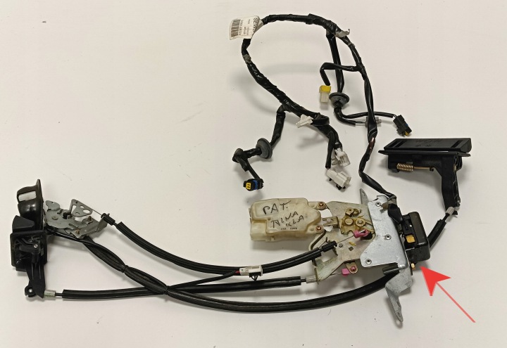 фото №6, Замок скла кришки багажника nissan pathfinder r51 2005-2007 90330ea500