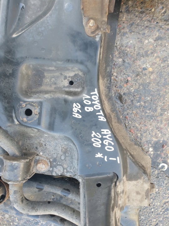 фото №8, Тележка подрамник подрамник toyota aygo i 1.0 бензин