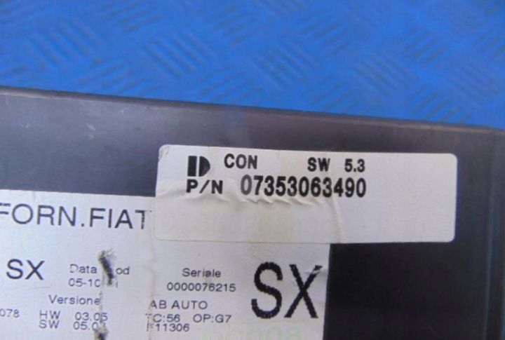 фото №9, Alfa romeo 147 1.9cdti управление нагревателя 07353063490
