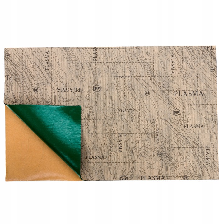 фото №8, Stp plasma килимок шумопоглинаюча водонепроникний samoprzylepna 73 x 47 x 0,4 cm