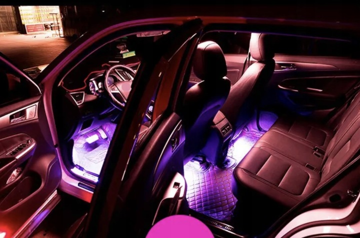 фото №4, Підсвітка інтер'єру автомобіля лампи led do освітлення