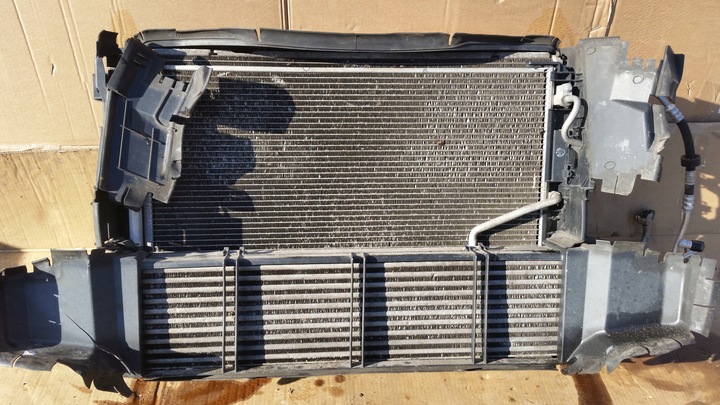 фото №3, Pas переднє радіатор mercedes w204 2.2 cdi