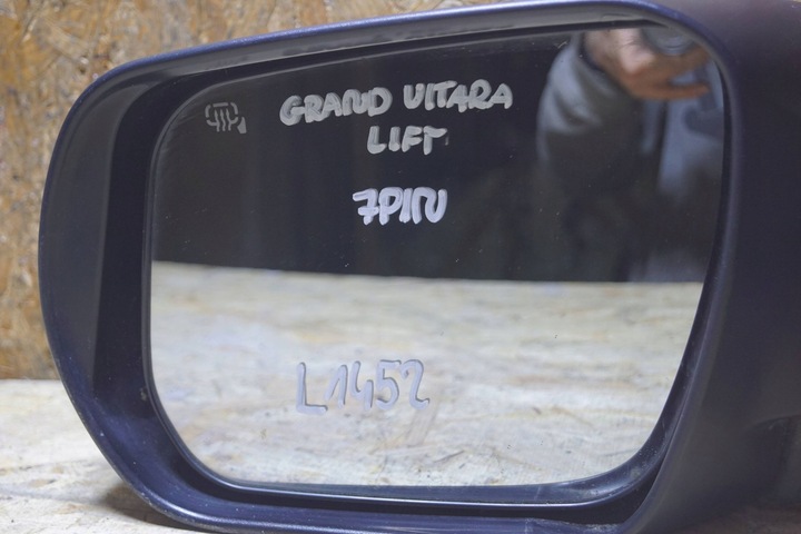 фото №12, Дзеркало ліві suzuki grand vitara ii рестайлінг 7 pin l1452