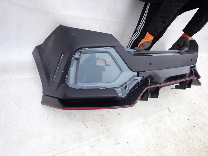 фото №3, Honda civic x 10 hb type-r 15-21 бампер зад pdc