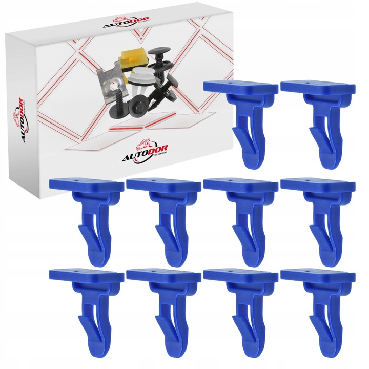 фото №1, Toyota rav4 yaris клипсы зажимы решётка бампера