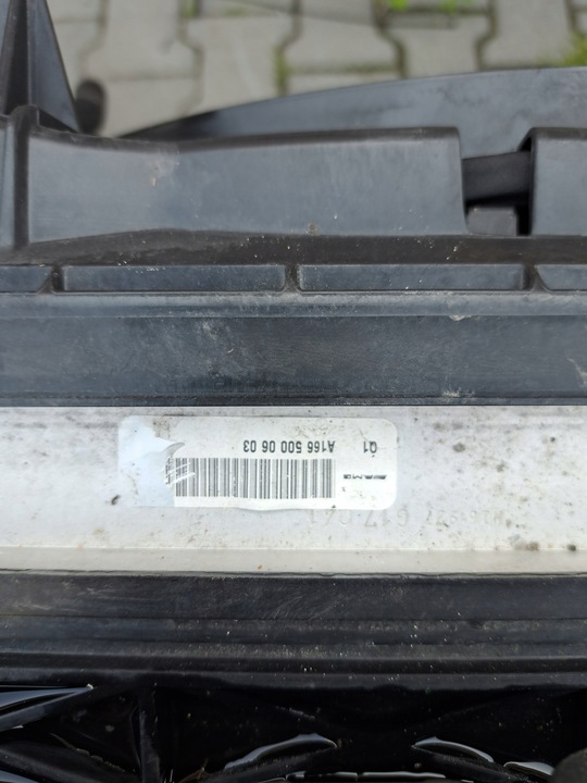 фото №9, Pas перед переднее радиатор mercedes ml gle gls w166 63 amg комплект