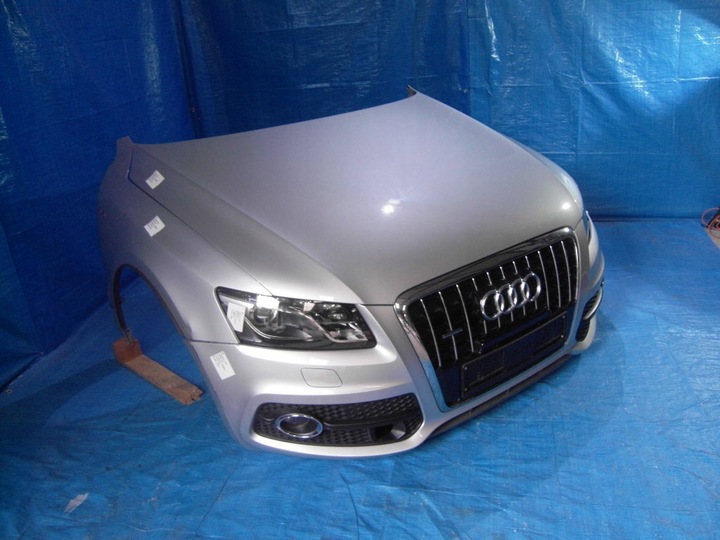 фото №9, Перед комплектний бампер капот лампи bi-xenon audi q5 8r s-line європа lx7w