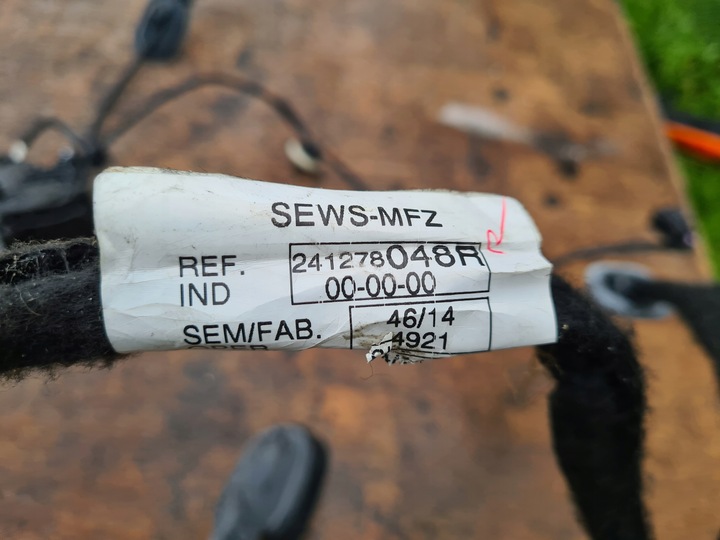 фото №3, Замок джгут двері лівий зад captur i 825019935r