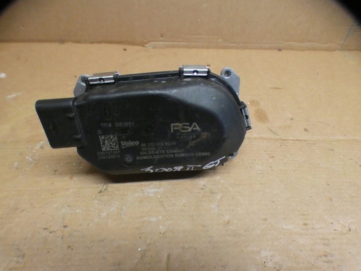 фото №11, Дросельна заслінка 9833200280 opel mokka b ii 5008 ii 1,2 2023r