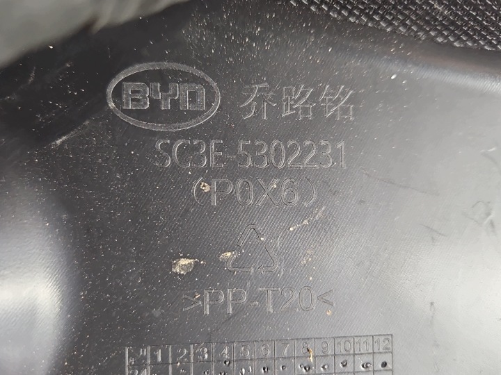 фото №8, Защита заглушка пластик крышки двигателя левая byd atto 2 ii sc3e-5302230