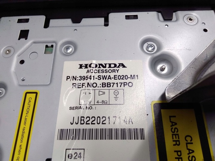 фото №6, Honda cr-v 2009 панель / радіопрогравач cd/dvd/gps