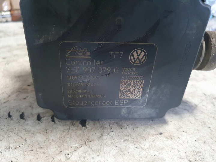 фото №3, Насос abs vw t5 рестайлінг 2.0 tdi 7e0907379g
