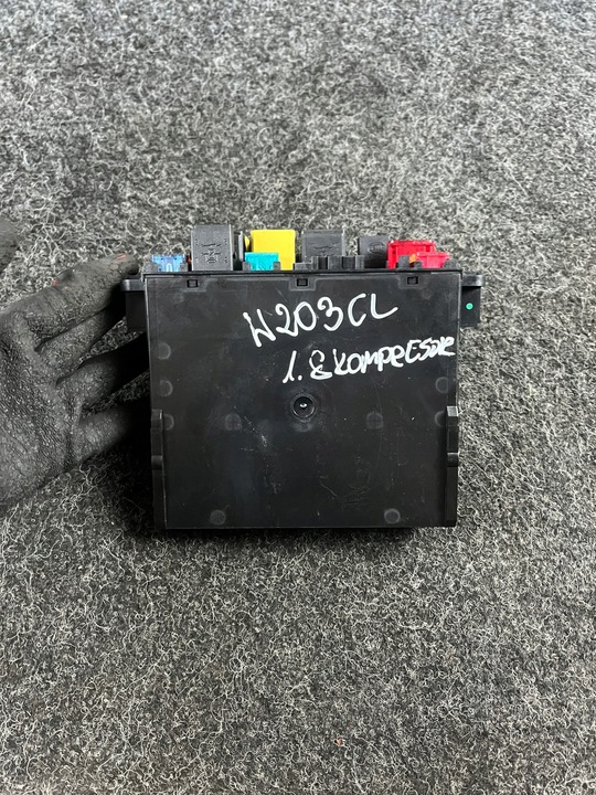 фото №5, Mercedes w203 cl 1.8 модуль sam коробка предохранителей 2095451101