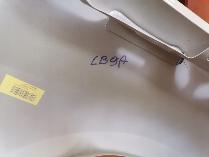 фото №11, Крыло левый vw volkswagen golf 6 vi lb9a оцинковка