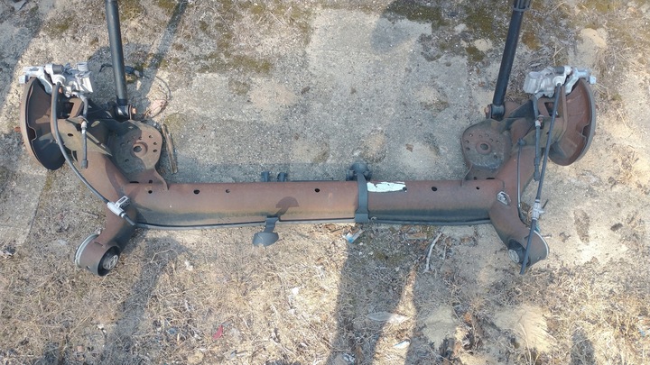 фото №1, Ford fiesta mk8 підвішування зад задні вісь диски