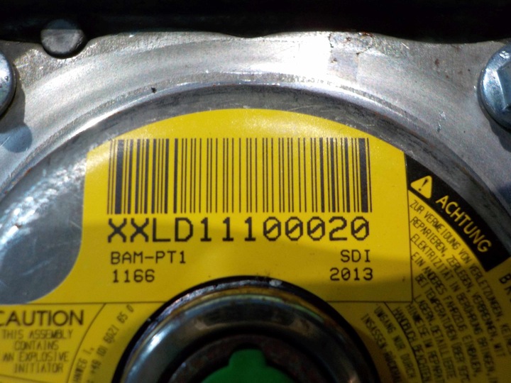 фото №6, Vw crafter i рестайлінг 13r подушка безпеки подушка водія 305264520