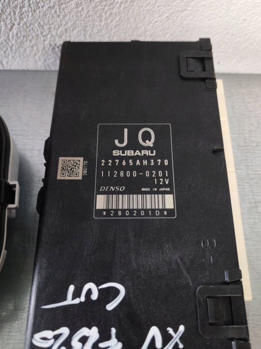 фото №8, Subaru xv компьютер блок управления  ecu+immo 22765ah370 комплект
