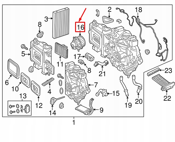 фото №10, Mercedes-benz vito w447 вентилятор нагрівача a0008304701 оригінальна запчастина