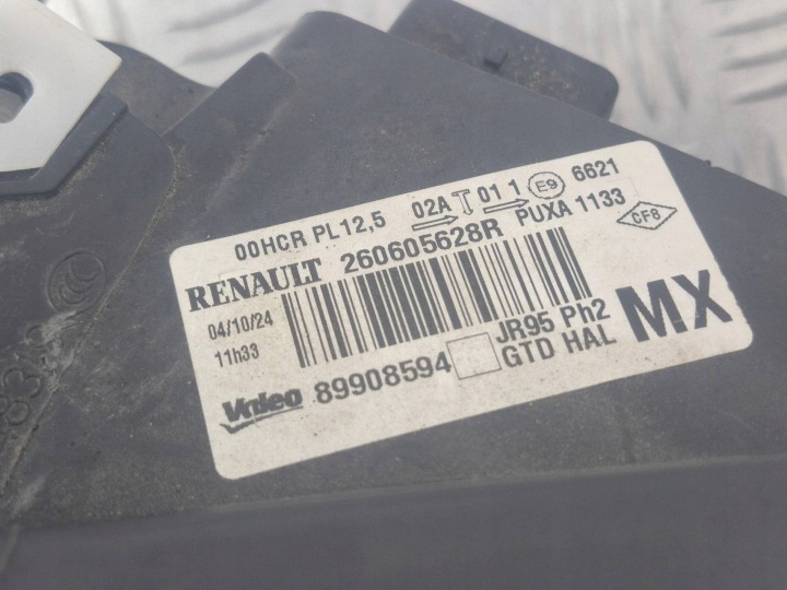 фото №14, Фара ліва сторона renault scenic iii - grand scenic iii 260605628r