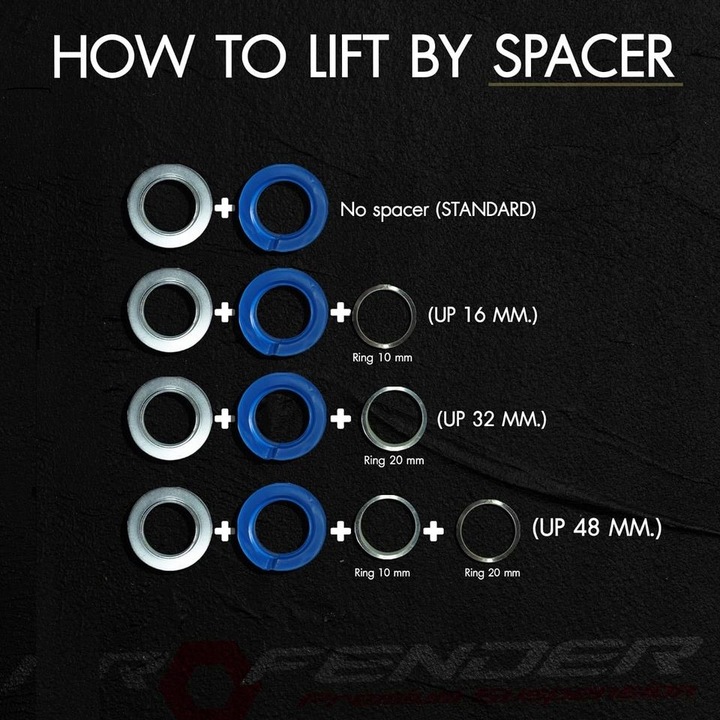фото №6, Амортизатори набір toyota hilux 05-15 profender