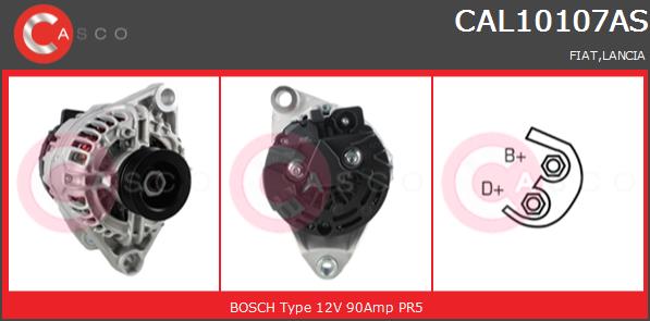 фото №1, Генератори casco cal10107as