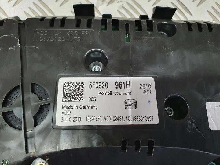 фото №5, Спидометр приборы seat leon iii 5f