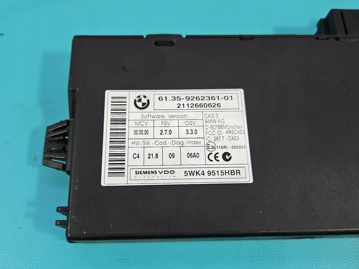 фото №7, Комп'ютер блок керування двигуна набір 8518269 0281018552 bmw e90 2.0d