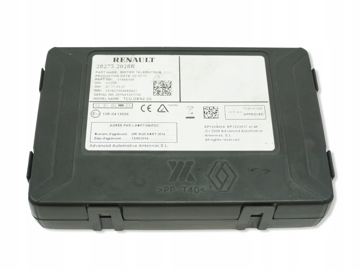 фото №1, Модуль telefoniczny tcu kangoo megane 282752028r