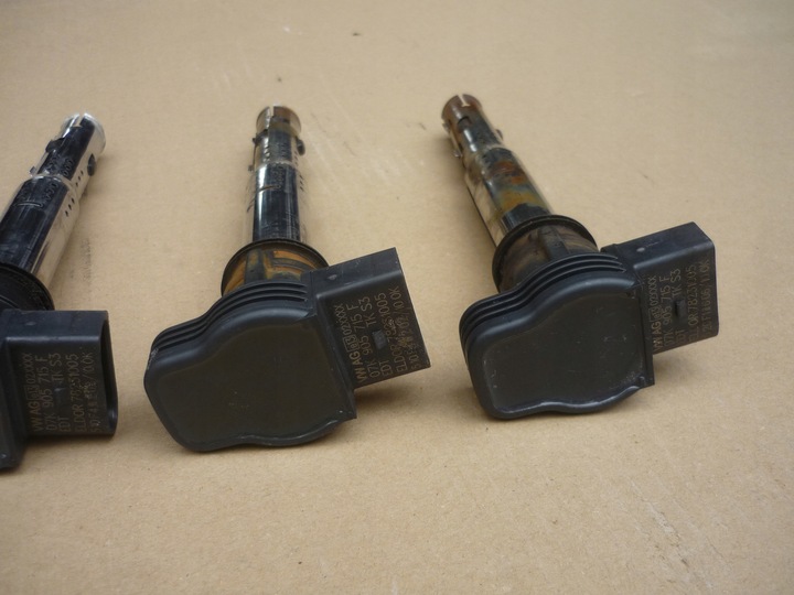фото №6, Комплект котушок запалювання vw audi 1.8 t 2.0 fsi tfsi tsi 07k905715f справні