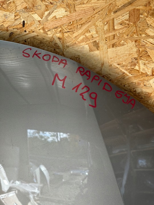 фото №7, Капот кришка двигуна skoda rapid 5j