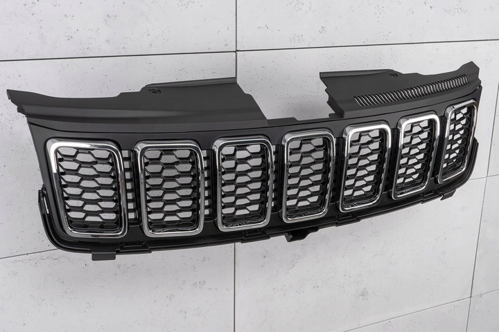 фото №10, Jeep grand cherokee iv wk2 2017-2021 решётка радиатора переднее хром 68258419ab