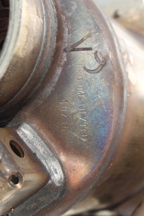 фото №8, Vw audi катализатор фильтр 04l131670d 04l131723ct 5q0131705be 04l131670dx dp