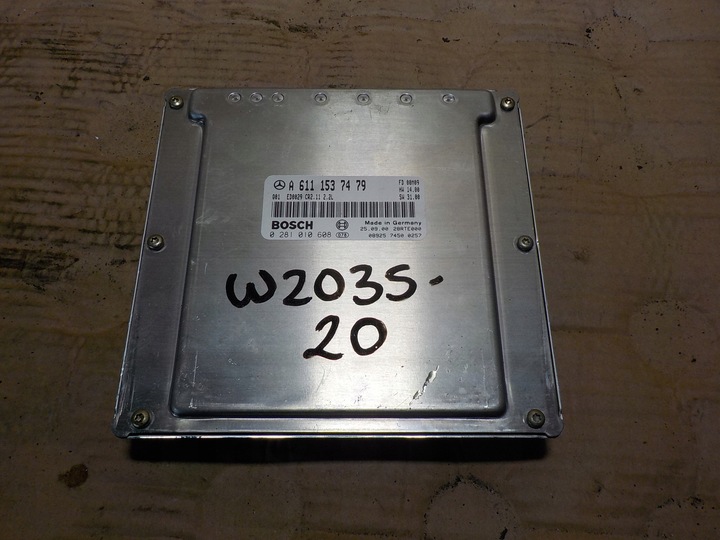 фото №1, Mercedes c клас w203 2.2d комп'ютер двигуна