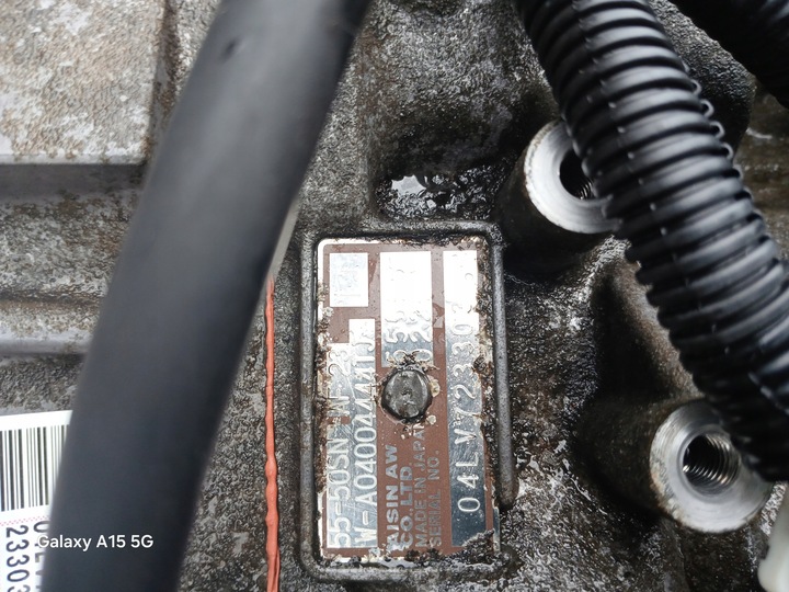 фото №8, Коробка передач коробки передач af23 55-50sn opel vectra c 2.2 16v проверенная w автомобиль