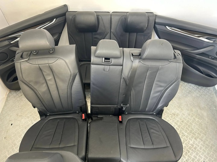 фото №6, Сидіння сидіння диван обшивки тунель 7 вісь шкіра bmw f15 x5 комплект