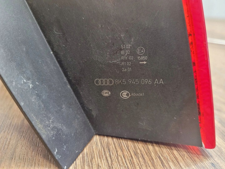 фото №9, Audi a4 b8 8k рестайлінг sedan 8k5945096aa лампа праві зад задня