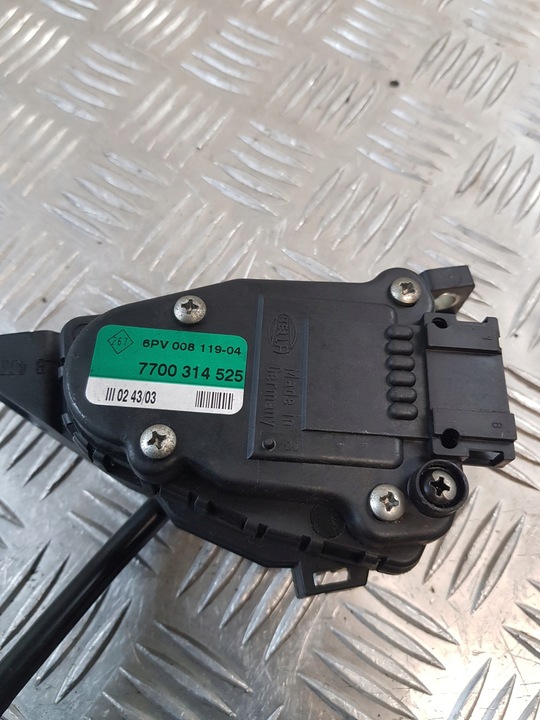 фото №8, Педаль потенциометр газа 7700314525 opel movano a 1.9d