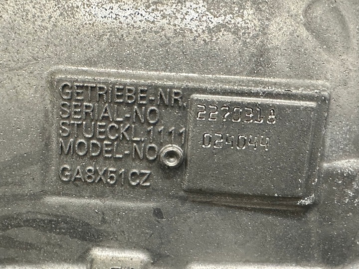 фото №7, Bmw x3 g01 x4 g02 коробка передач коробки передач ga8hp51x