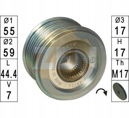 фото №1, Era сцепление jednokierunkowe subaru