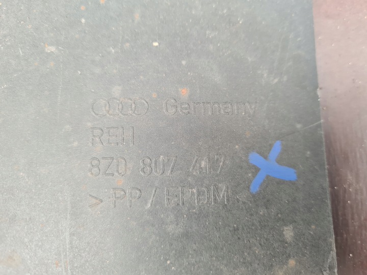 фото №11, Audi a2 99-05 бампер зад задний kalisz 8z0807417