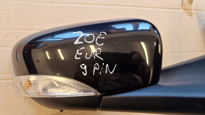 фото №6, Зеркало правые renault zoe 9 pin европа комплектные
