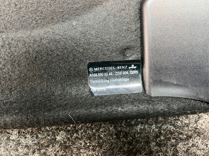 фото №7, Mercedes gla x156 w156 полиця багажника задня a1566900349