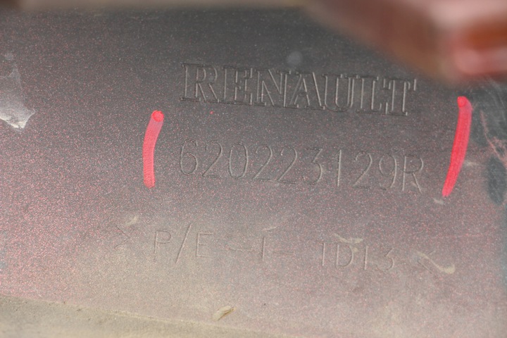 фото №8, Renault zoe ii рестайлинг 2018+ бампер перед переднее