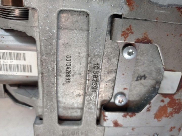 фото №9, Рульова колонка vw passat b6 1.6tdi 3c1419501r